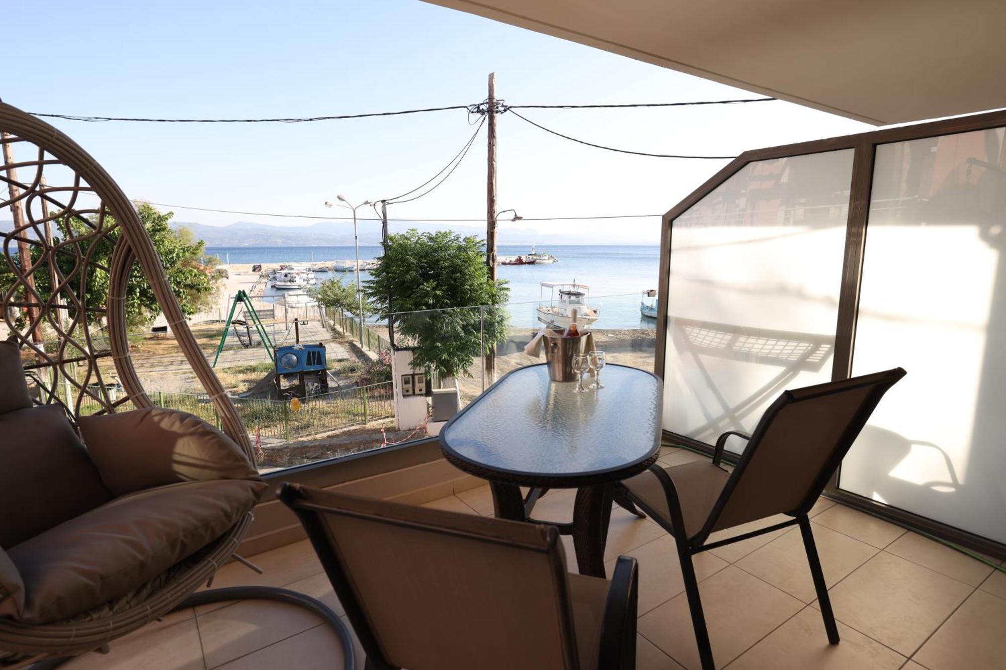 Filippos Apartments Amarynthos Exterior foto